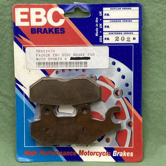 NEW GENUINE EBC FA202R R Series Long Life Sintered BRAKE PADS