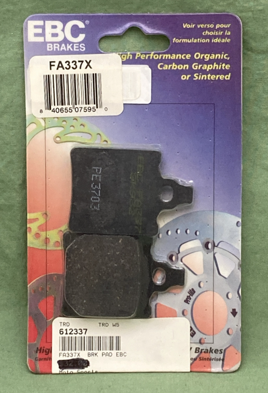 NEW GENUINE EBC FA337X X SERIES CARBON BRAKE PADS