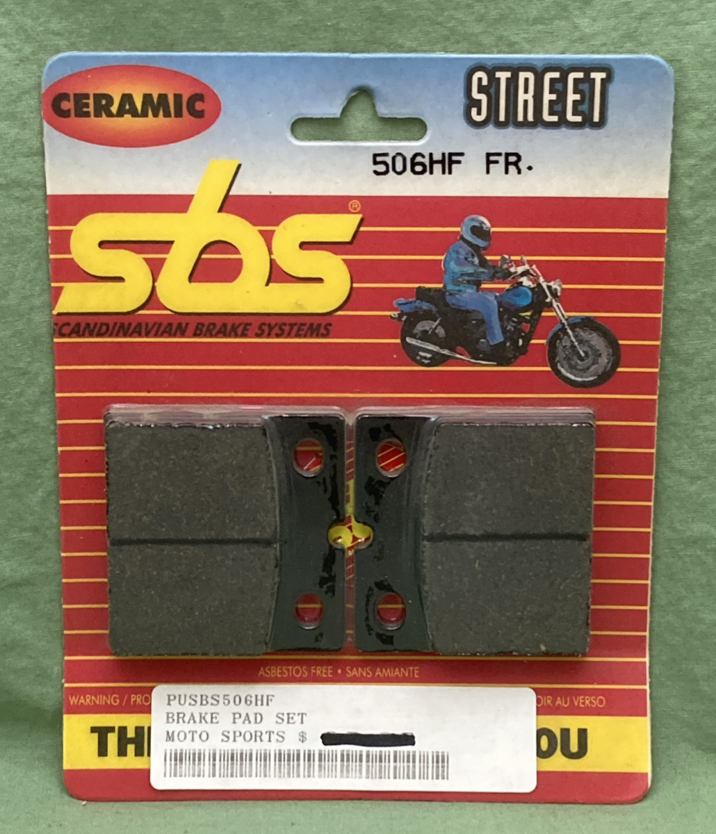 NEW GENUINE SBS 506HF Ceramic Brake Pads