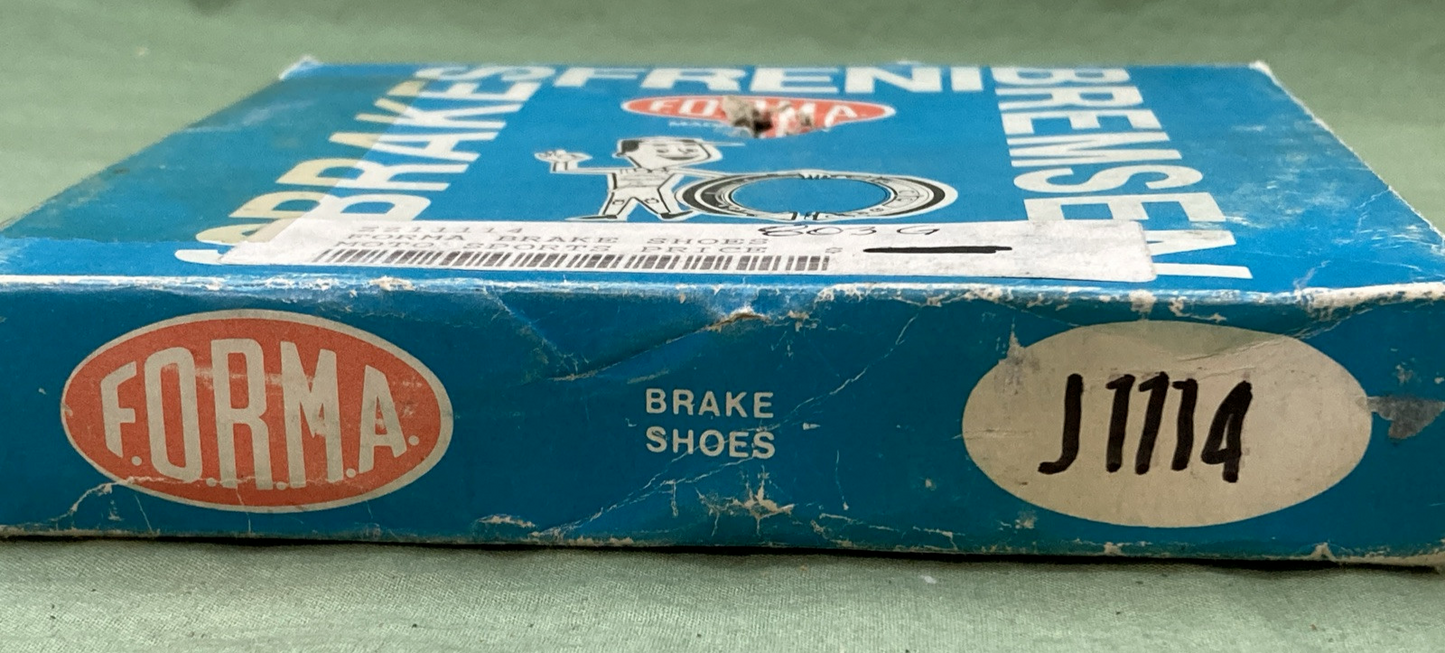 NEW GENUINE FORMA J1114 BRAKE SHOES FOR KTM
