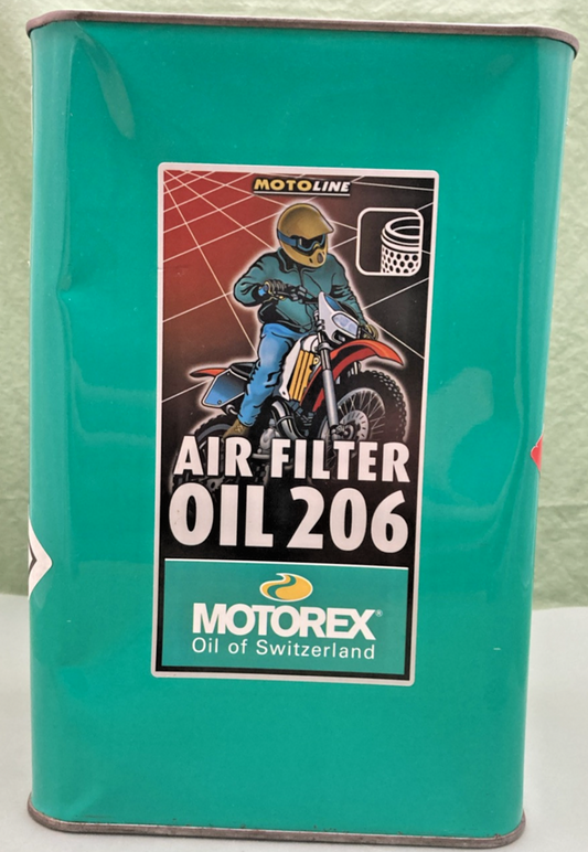 NEW GENUINE MOTOREX MOTO LINE UN3A1/Y/250/94 AIR FILTERR OIL 206, 5L, P3610-0063
