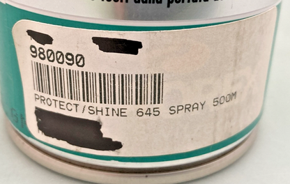 NEW GENUINE MOTOREX MOTO LINE 980090 PROTEC &SHINE 645, 500ML/16.9 FL.OZ