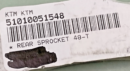 NEW MERICAPOWERSPOTS 51010051548 REAR SPROCKET 48-T
