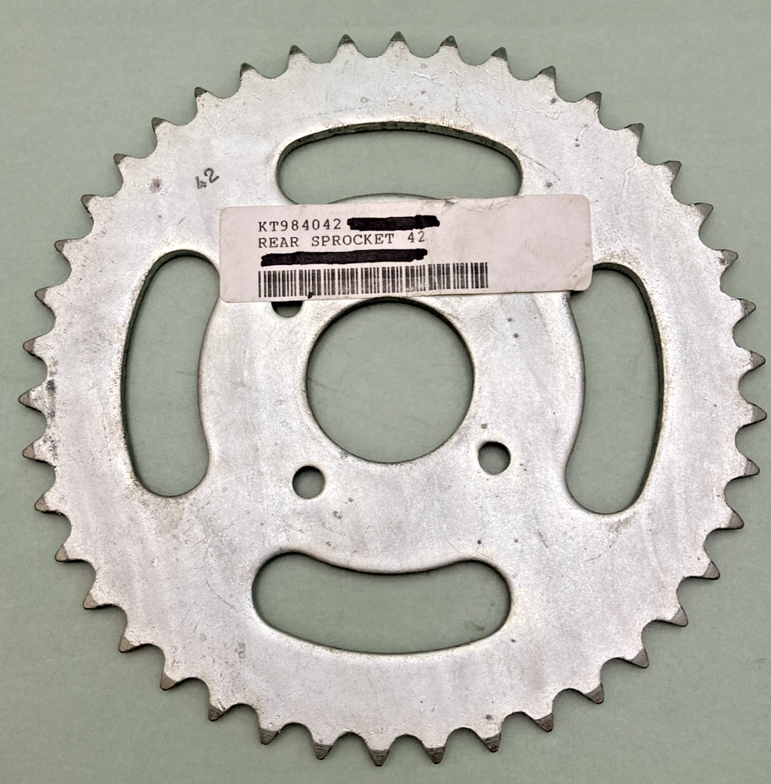 NEW MERICAPOWERSPOTS KT984042 REAR SPROCKET 42-T