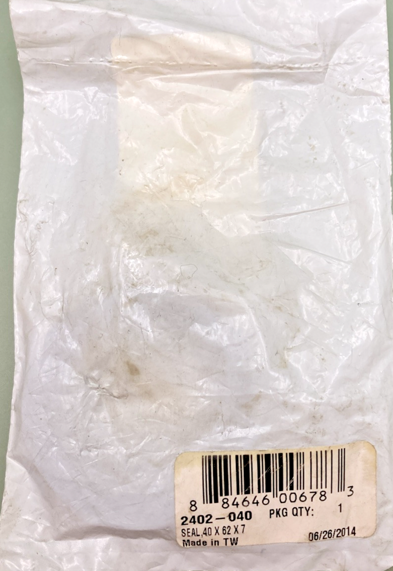 NEW GENUINE ARCTIC CAT 2402-040 SEAL, 40 X 62 X 7, SUPERSEDED: 2402-140
