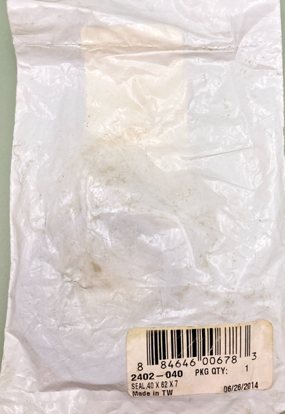 NEW GENUINE ARCTIC CAT 2402-040 SEAL, 40 X 62 X 7, SUPERSEDED: 2402-140
