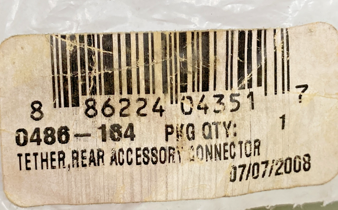 NEW GENUINE ARCTIC CAT 0486-164 TETHER, REAR ACCESSORY CONNECTOR