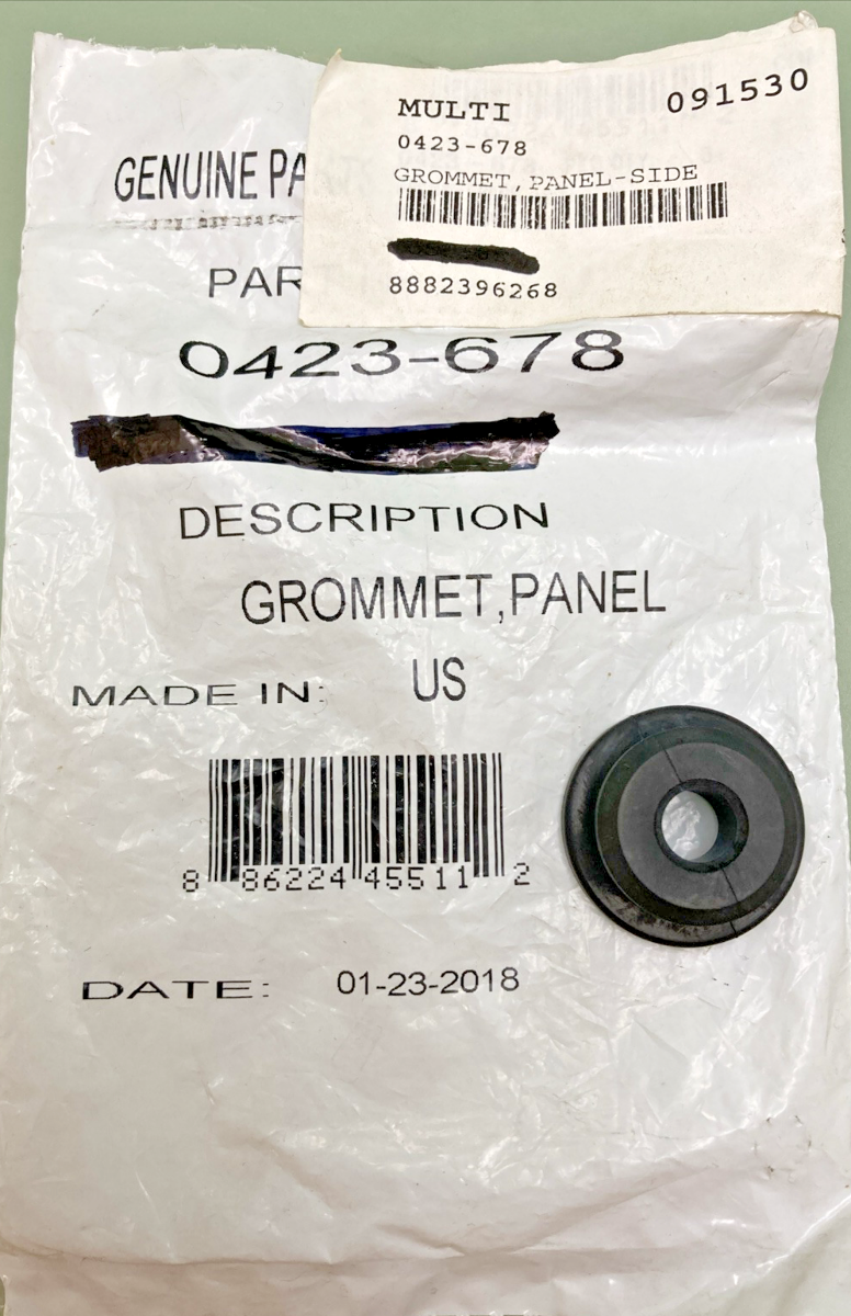 NEW GENUINE ARCTIC CAT 0423-678 GROMMET, PANEL-SIDE