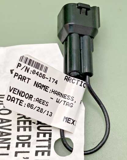 NEW GENUINE ARCTIC CAT 0486-174 HARNESS, RESET CONNECTOR W/TAG