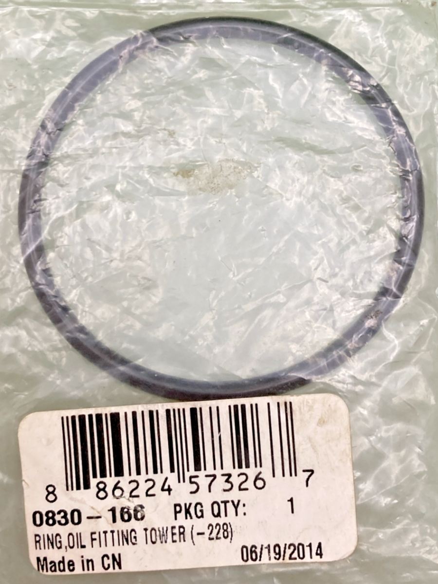 NEW GENUINE ARCTIC CAT 0830-166 RING, OIL FITTING TOWER (-228)
