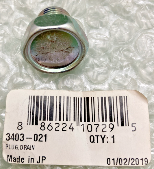 NEW GENUINE ARCTIC CAT 3403-021 Magnetic Drain Plug - 1996-2009