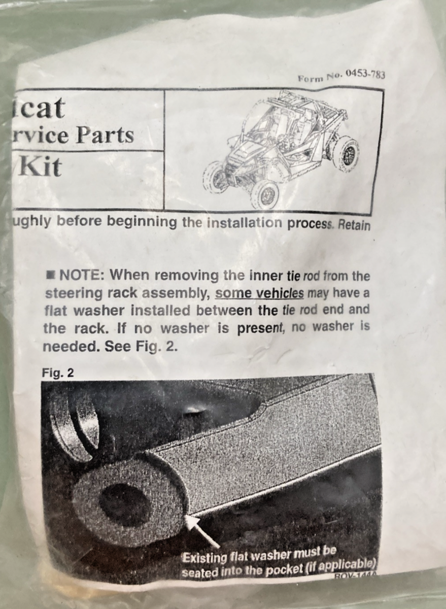 NEW GENUINE ARCTIC CAT 0505-811 KIT,TIE ROD INNER (LH Thread)