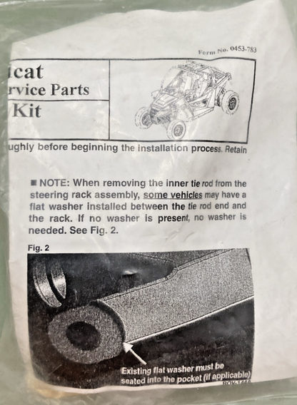 NEW GENUINE ARCTIC CAT 0505-811 KIT,TIE ROD INNER (LH Thread)