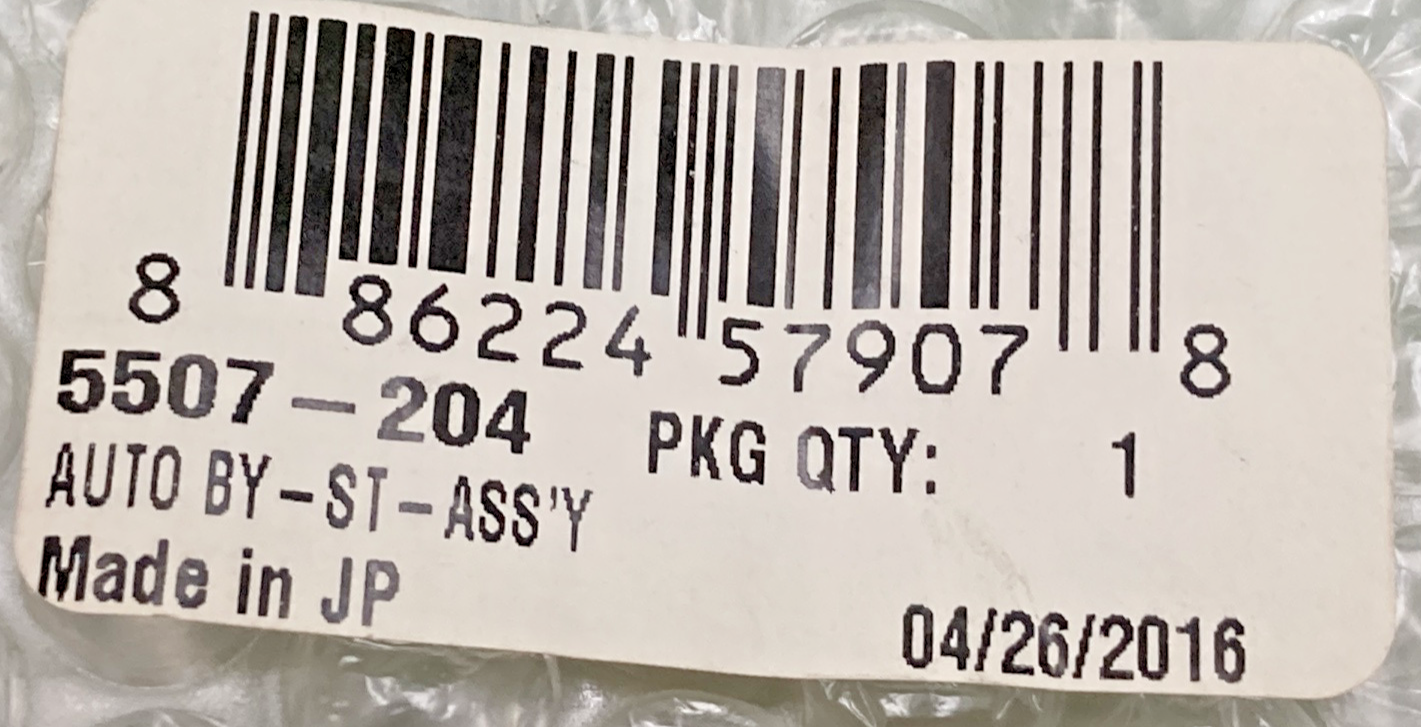 NEW GENUINE ARCTIC CAT 5507-204 AUTO BY-ST-ASS'Y