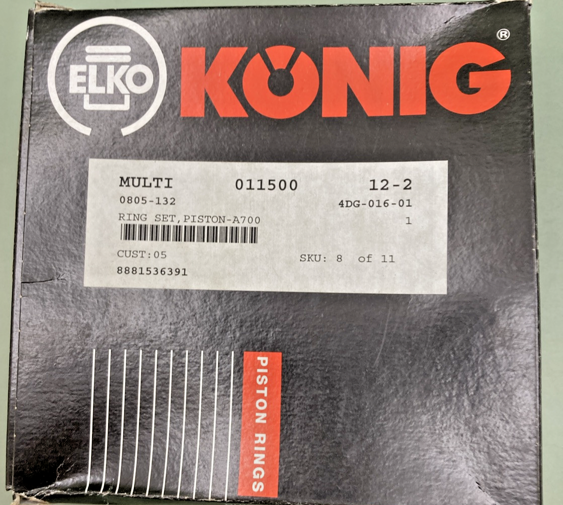 NEW GENUINE ARCTIC CAT 0805-132 RING SET, PISTON-A700