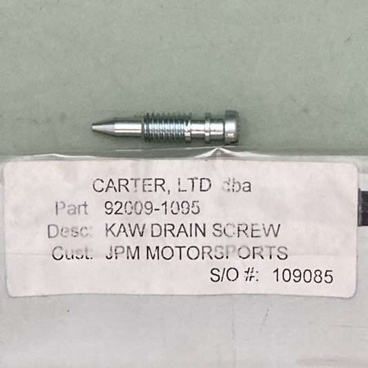 NEW REPLACES KAWASAKI 92009-1095 Screw, Drain, M6X1.0