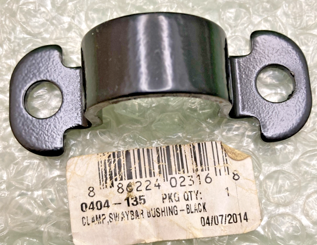 NEW GENUINE ARCTIC CAT 0404-135 CLAMP, SWAYBAR BUSHING-BLACK