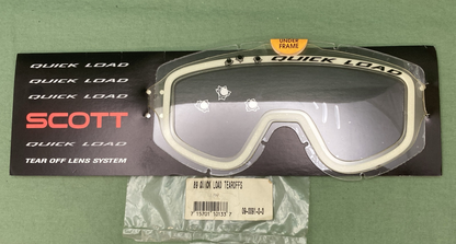 QTY 10 NEW GENUINE SCOTT 09-0091-0-0 QUICK LOAD TEAR OFFS