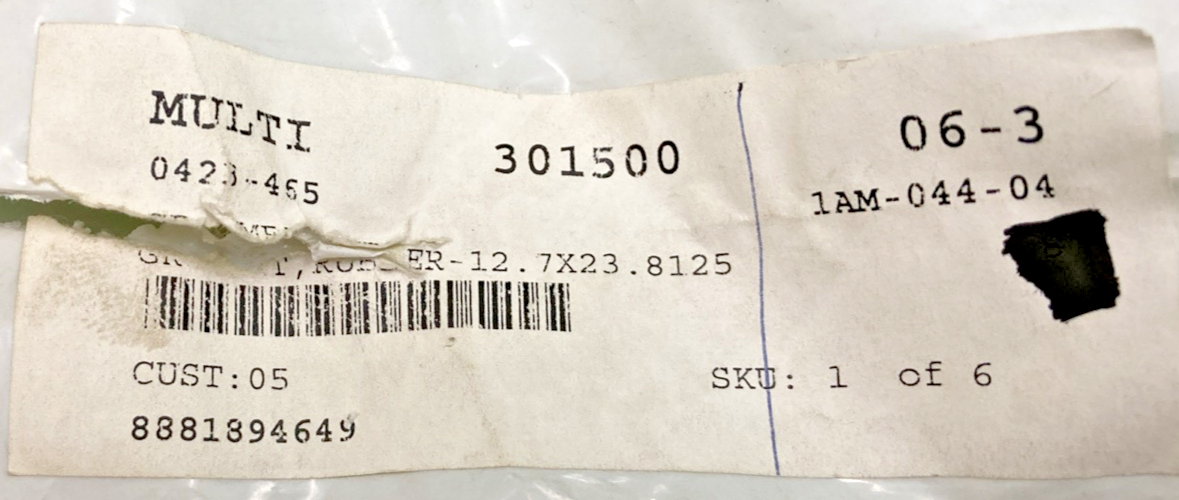 QTY 2 NEW GENUINE ARCTIC CAT 0423-465 GROMMET,RUBBER-12.7X23.8125