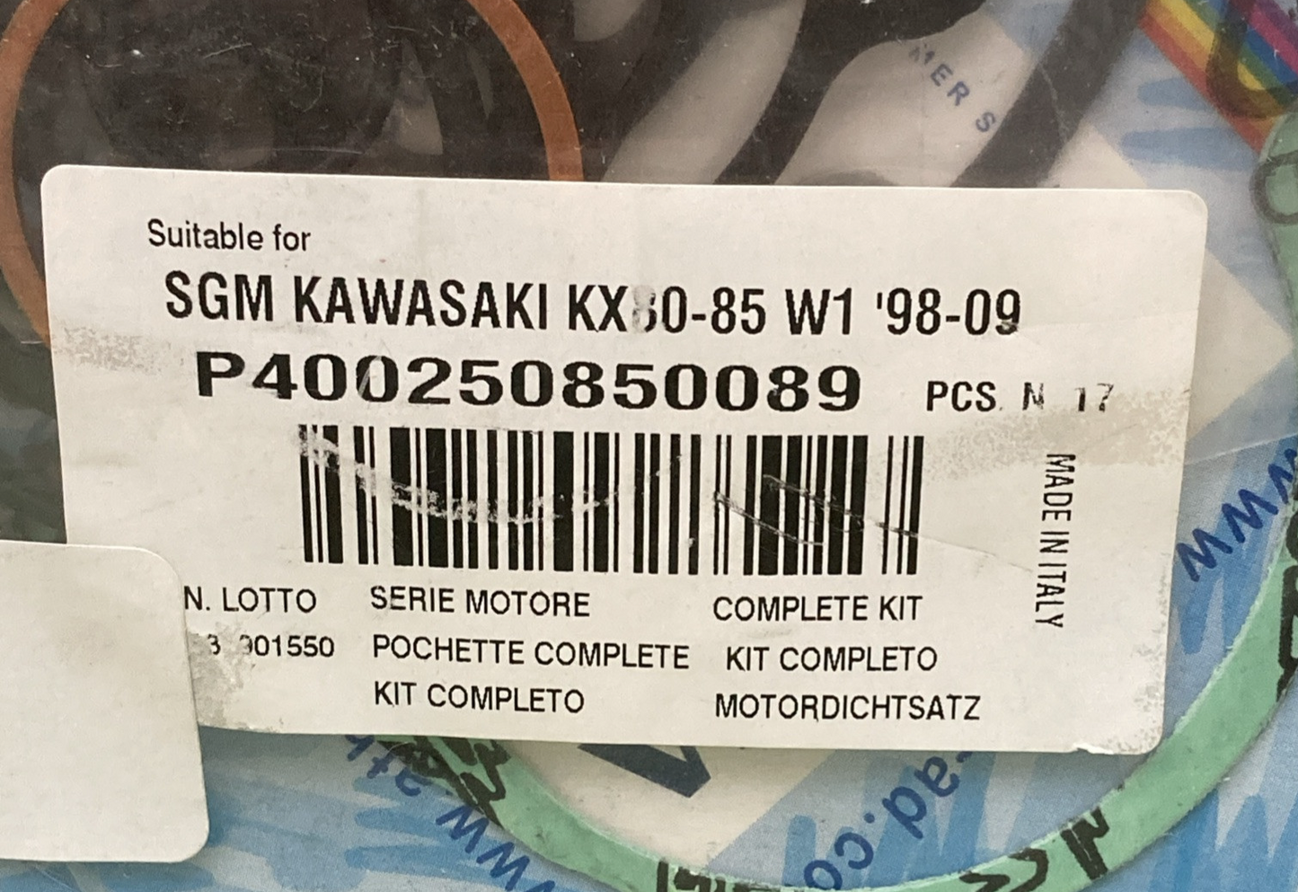 NEW GENUINE ATHENA P400250850089 COMPLETE GASKET KIT