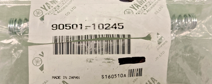 QTY 2 NEW GENUINE YAMAHA 90501-10245 Spring, Compression