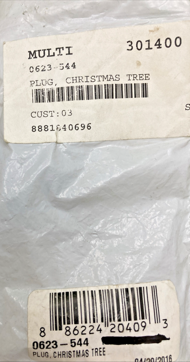 QTY 8 NEW GENUINE ARCTIC CAT 0623-544 PLUG, CHRISTMAS TREE