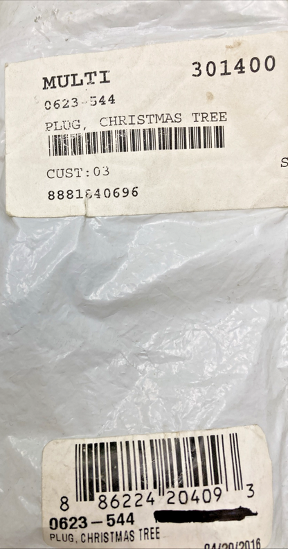 QTY 8 NEW GENUINE ARCTIC CAT 0623-544 PLUG, CHRISTMAS TREE