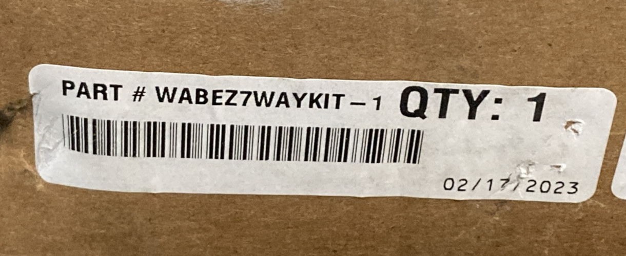 NEW REPLACES WABASH WABEZ7WAYKIT-1 EZ-7 WAY KIT COMPLETE W/BOX