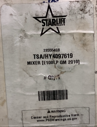 NEW GENUINE TOTALSOURCE TSA/HY4097619 LPG MIXER ASSEMBLY KUBOTA