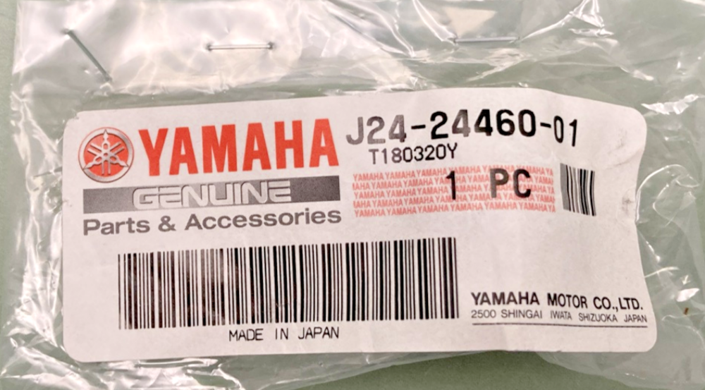 NEW GENUINE YAMAHA  J24-24460-01 Release Valve Assembly