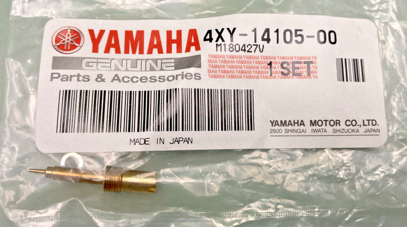 NEW GENUINE YAMAHA 4XY-14105-00 Pilot Screw Set
