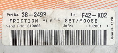 NEW GENUINE MOOSE 1131-0089 CLUTCH FRICTION PLATE KIT