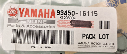 QTY 3 NEW GENUINE YAMAHA 93450-16115 Circlip, Inner