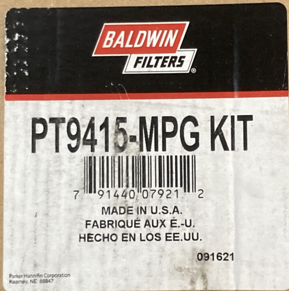 NEW GENUINE BALDWIN PT9415-MPG KIT Max Performance Glass Transmission Element