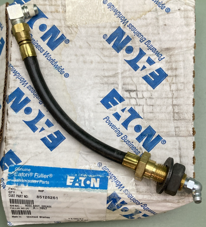 NEW GENUINE EATON 85126261 GREASE HOSE
