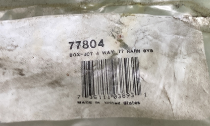 NEW GENUINE TRUCK-LITE 77804 Junction Box 4-Outlet 14ga CABLE