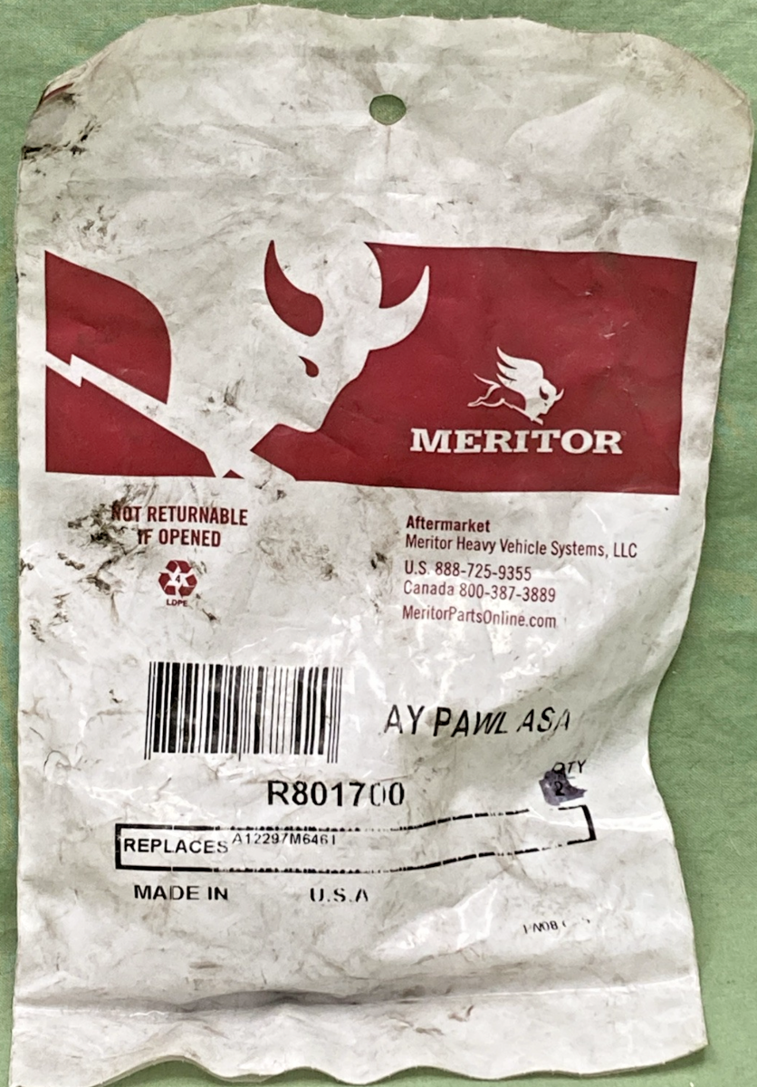 NEW GENUINE MERITOR R801700 AUTOMATIC SLACK ADJUSTER PAWL KIT