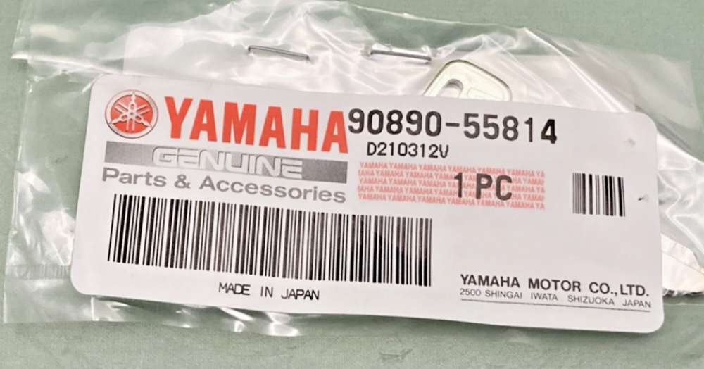 NEW GENUINE YAMAHA 90890-55813 Key Blank A