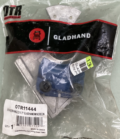 NEW GENUINE OTR OTR11444 1/2" Standard Service Glad Hand Black