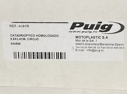 NEW GENUINE PUIG 4481R REFLECTOR AND BRACKET