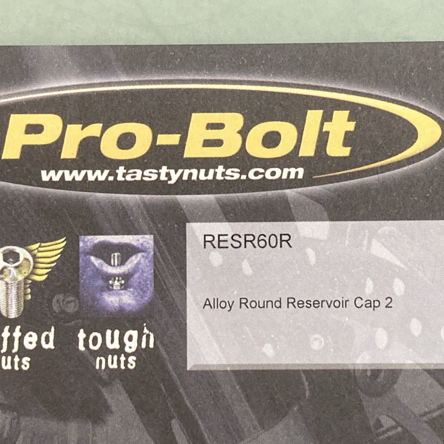 NEW GENUINE PRO BOLT RESR60R RED ROUND RESEVOIR COVER 53MM