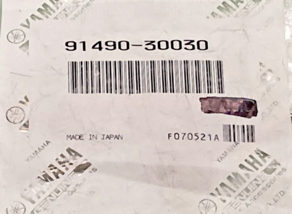 NEW GENUINE YAMAHA 91490-30030 Pin, Cotter