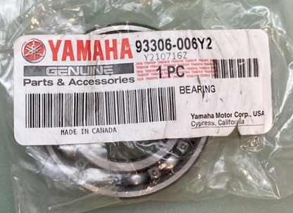 NEW GENUINE YAMAHA 93306-006Y2 Bearing
