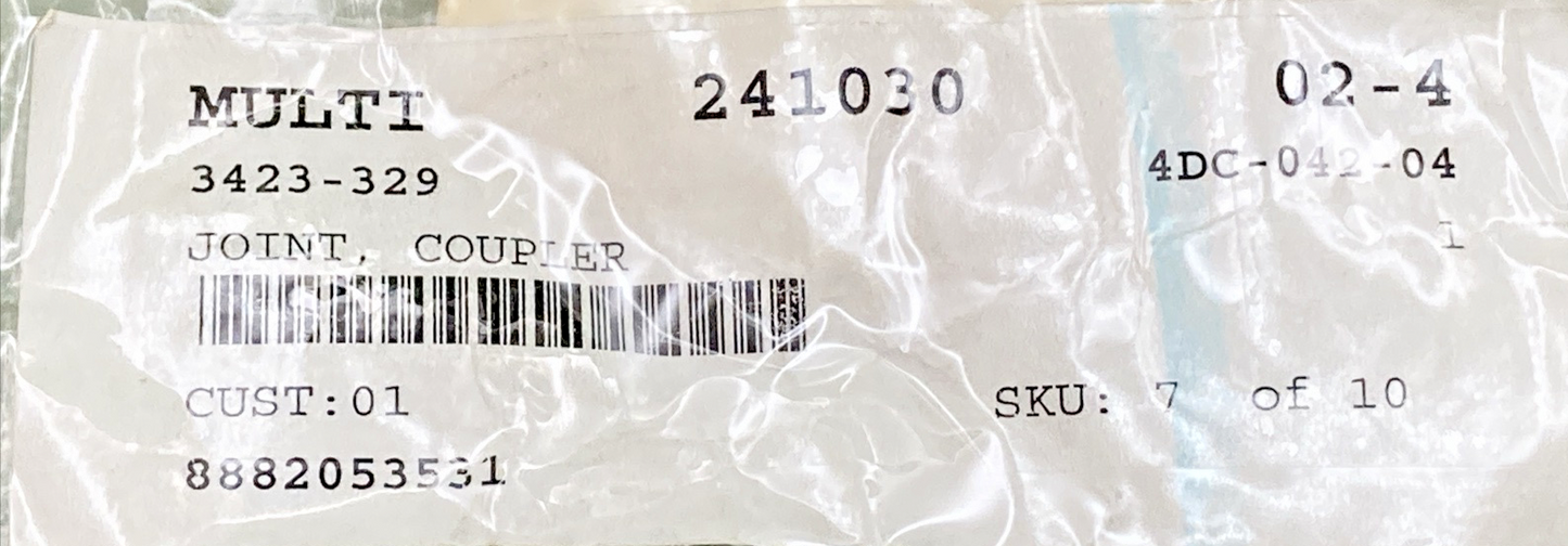 NEW GENUINE SUZUKI 13889-19801 JOINT, ARCTIC CAT: 3423-329