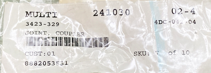 NEW GENUINE SUZUKI 13889-19801 JOINT, ARCTIC CAT: 3423-329