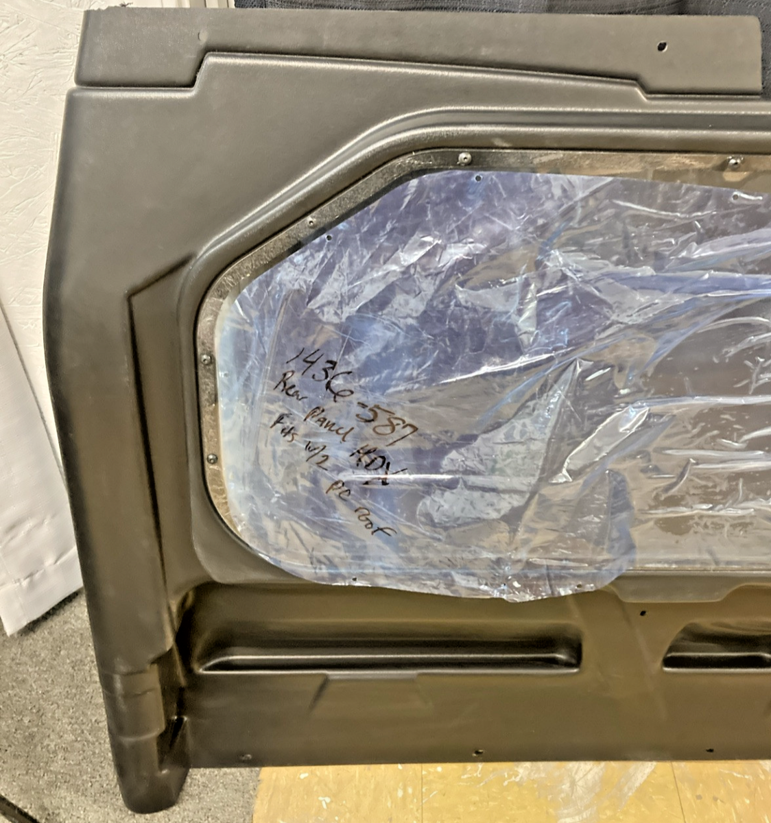 NEW GENUINE ARCTIC CAT 1436-587 VXC REAR PANEL, 2012-2015 PROWER HDX