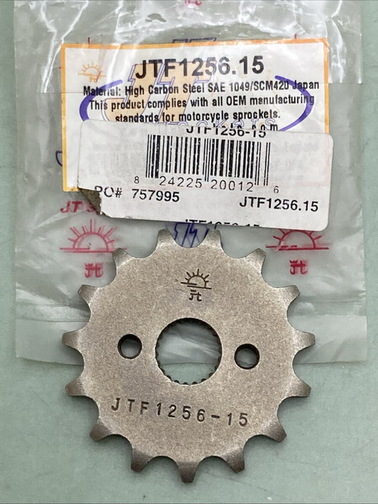 NEW GENUINE JT SPROCKETS JTF1256.15 SPROCKET FRONT 15T