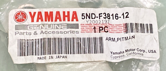 NEW GENUINE YAMAHA 5ND-F3816-12 Arm, Pitman