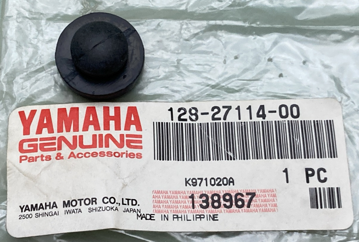 NEW GENUINE YAMAHA 128-27114-00 Stopper, Main Stand