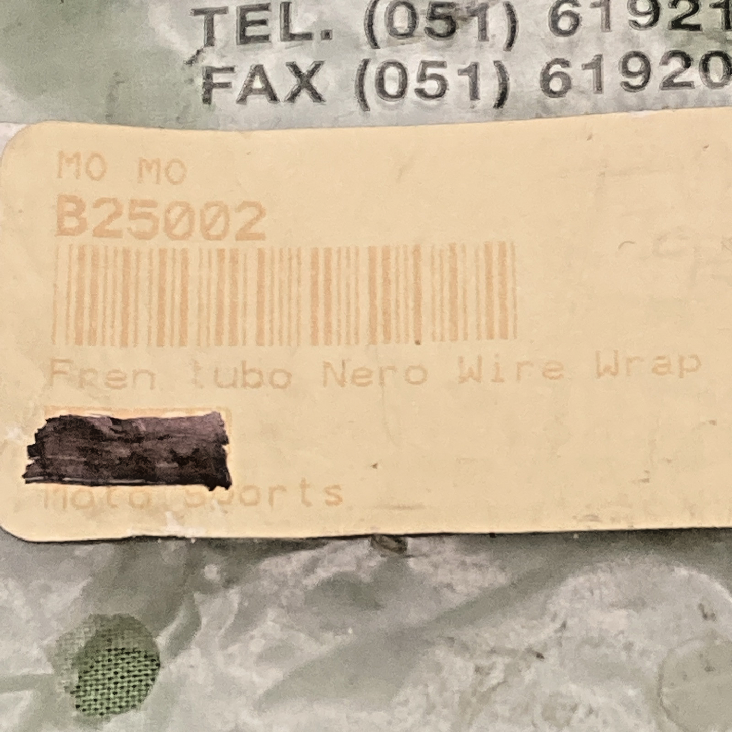 NEW GENUINE FREN TUBO B25002 WIRE WRAP